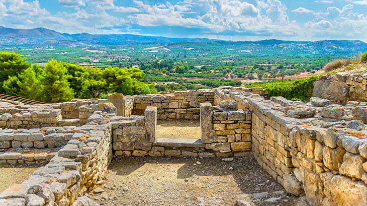 Ruins in Phaestos, Crete